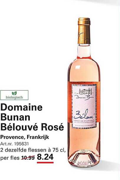 Domaine Bunan Bélouvé Rosé