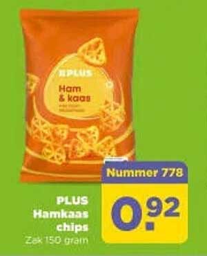 PLUS Hamkaas chips