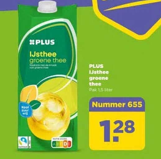 PLUS IJsthee groene thee