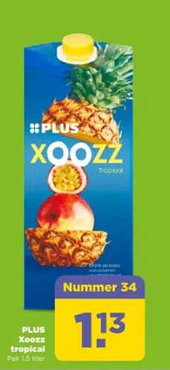 PLUS Xoozz tropical Nummer 34