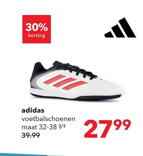 adidas voetbalschoenen maat 32-38 2/3