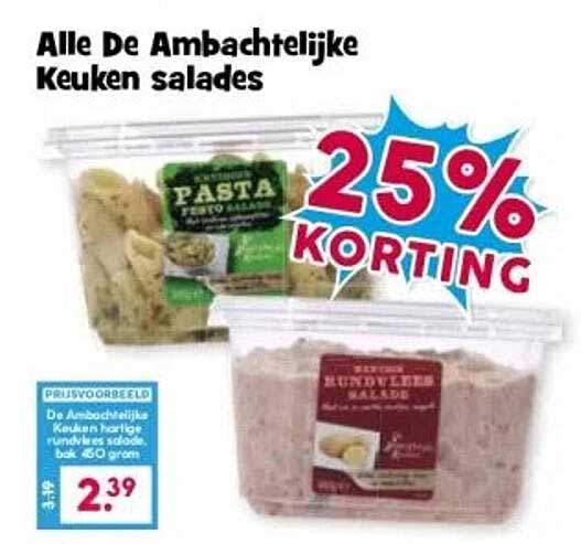 Alle De Ambachtelijke Keuken salades