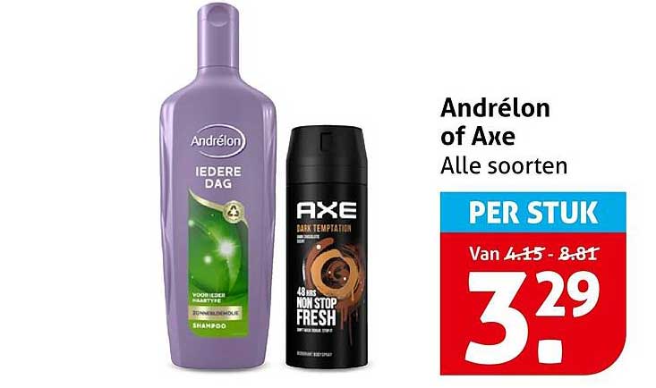 Andrélon of Axe Alle soorten