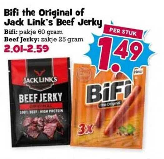 Bifi the Original of Jack Link's Beef Jerky