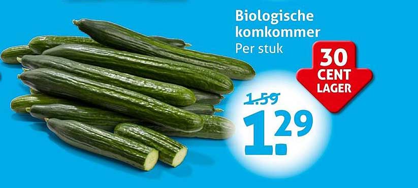 Biologische komkommer