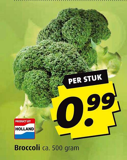 Broccoli ca. 500 gram