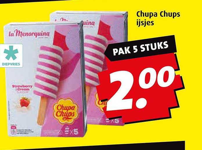 Chupa Chups ijsjes