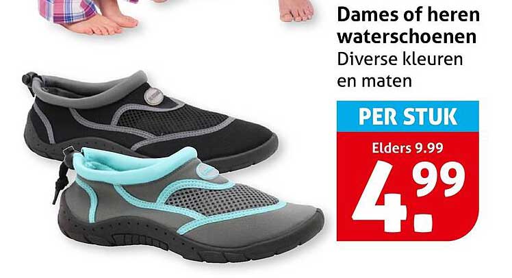 Dames of heren waterschoenen