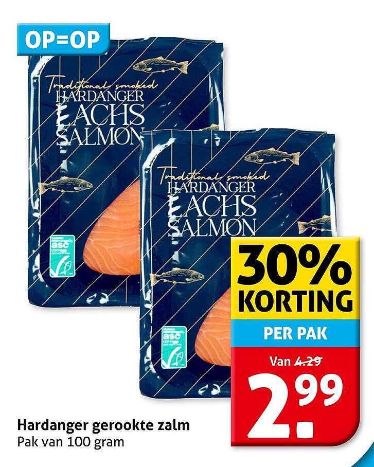 Hardanger gerookte zalm