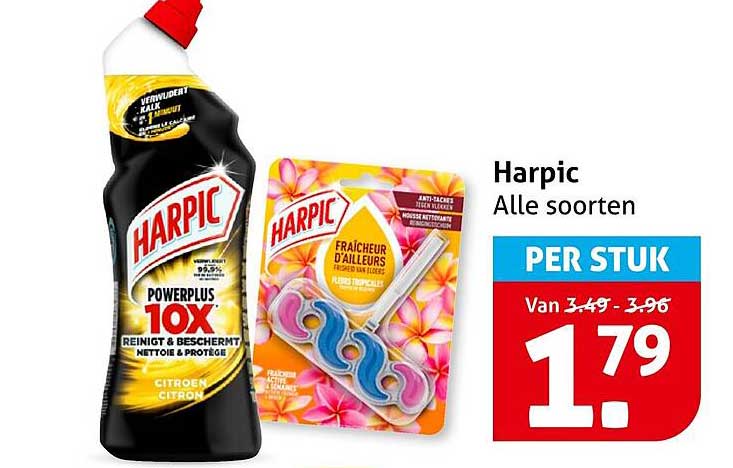 Harpic Alle soorten