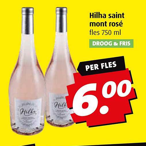 Hilha saint mont rosé fles 750 ml