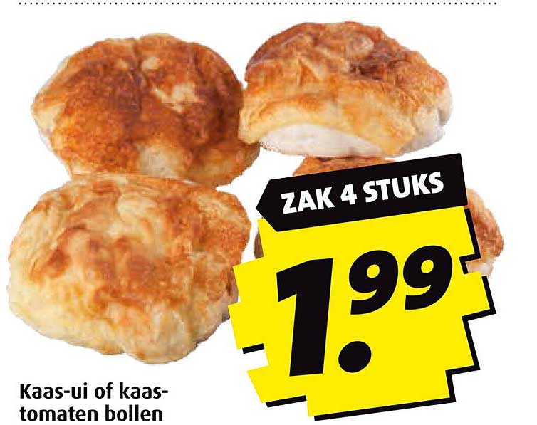 Kaas-ui of kaas-tomaten bollen