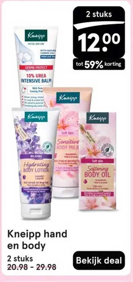 Kneipp hand en body