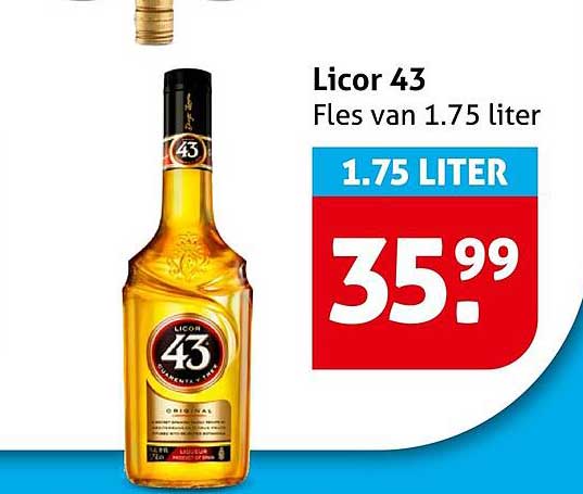 Licor 43 Fles van 1.75 liter