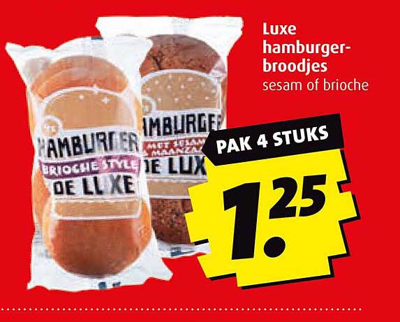Luxe hamburger-broodjes