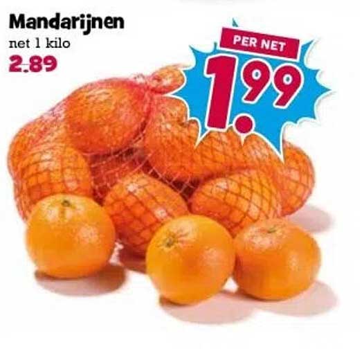 Mandarijnen net 1 kilo
