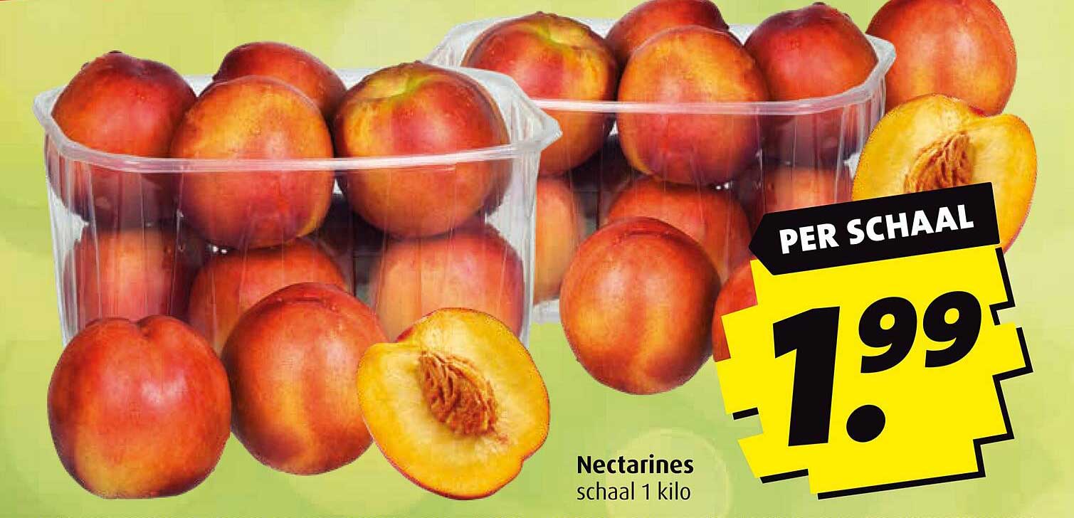 Nectarines schaal 1 kilo