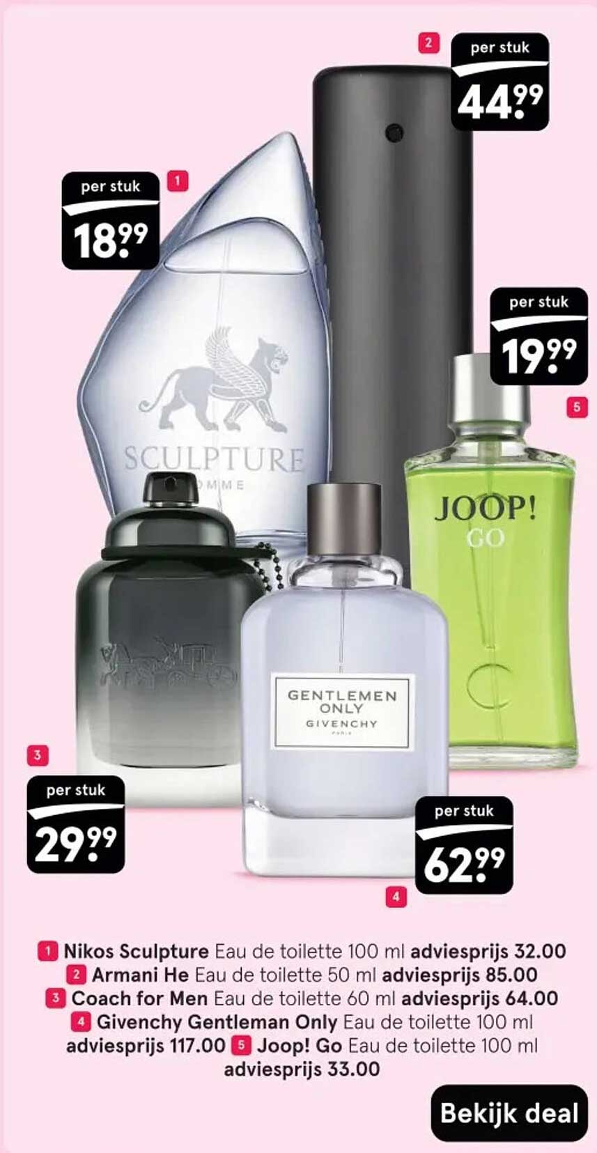 Nikos Sculpture Eau de Toilette 100 ml