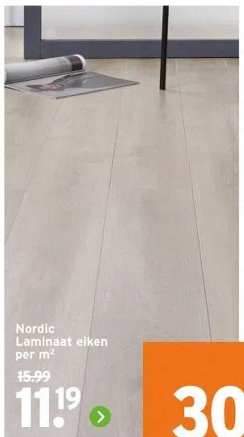 Nordic Laminaat eiken per m²