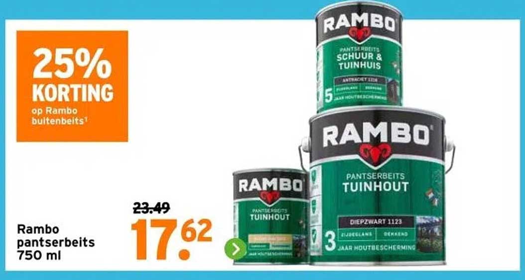Rambo pansterbeits 750 ml