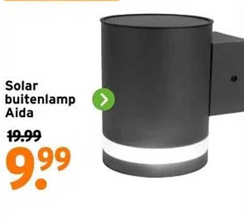 Solar buitenlamp Aida