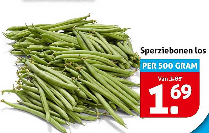 Sperziebonen los