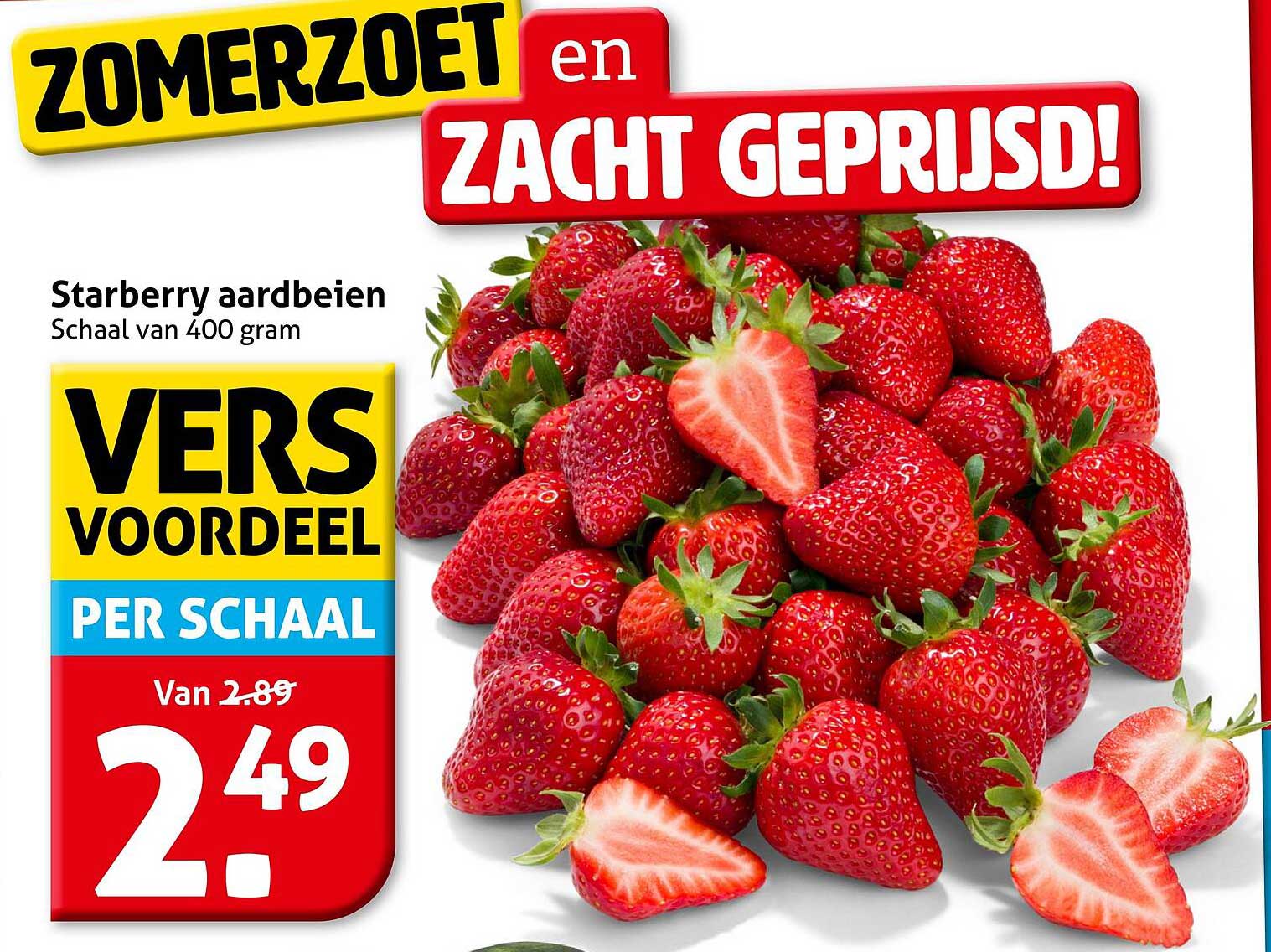 Starberry aardbeien Schaal van 400 gram