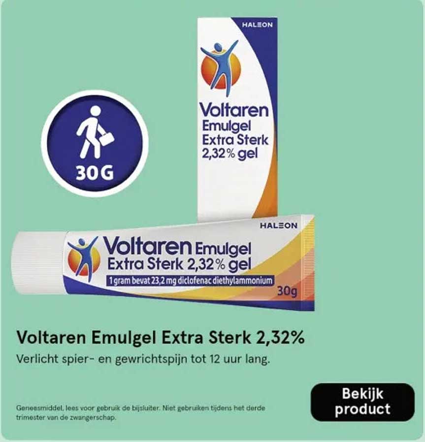 Voltaren Emulgel Extra Sterk 2,32%