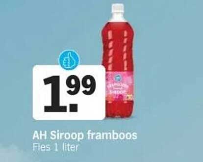 AH Sirop framboos