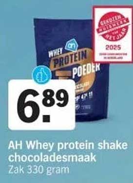 AH Whey protein shake chocoladesmaak