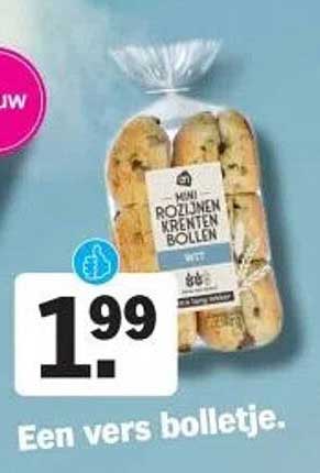 Mini Rozijnen Krenten Bollen