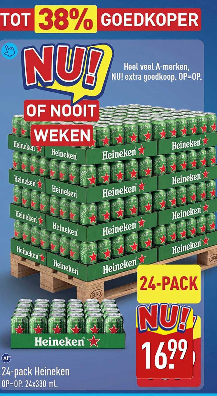 24-pack Heineken