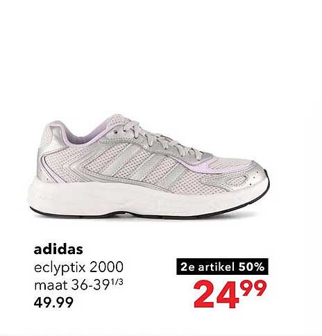 adidas eclyptix 2000 maat 36-39⅓ 2e artikel 50%