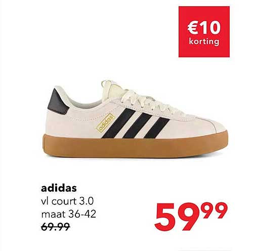 adidas vl court 3.0 maat 36-42