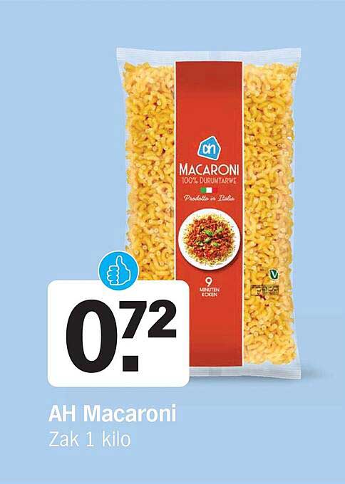AH Macaroni Zak 1 kilo