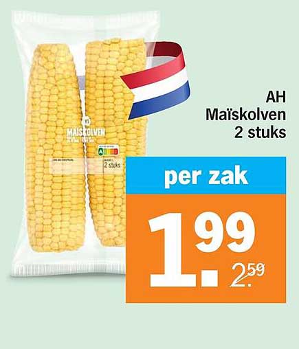 AH Maïskolven 2 stuks