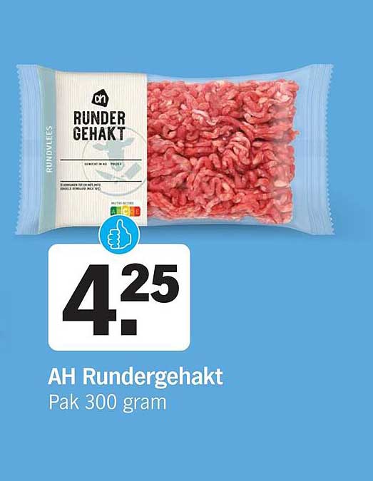 AH Rundergehakt