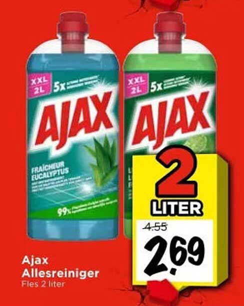 Ajax Allesreiniger 2 liter