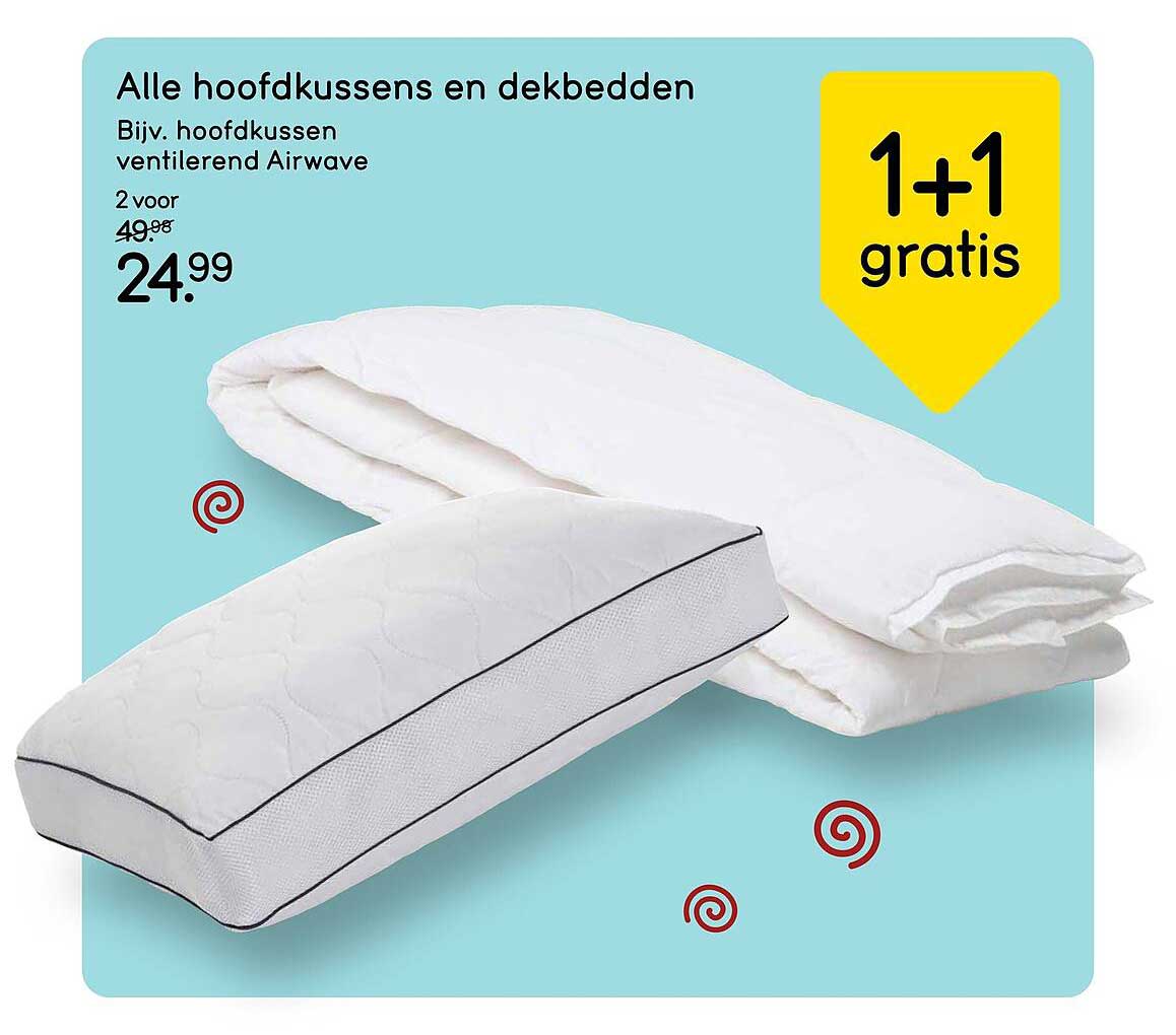 Alle hoofdkussens en dekbedden