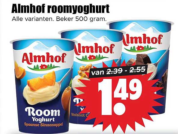 Almhof roomyoghurt