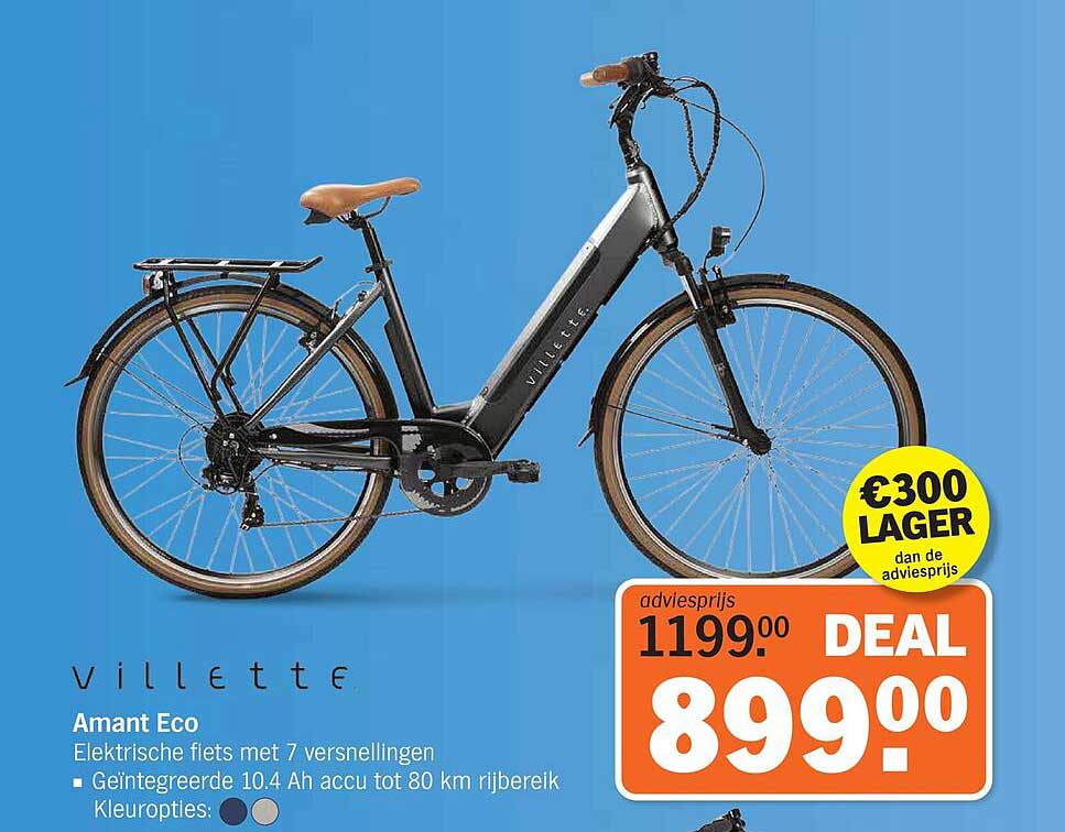 Amant Eco Elektrische fiets met 7 versnellingen
