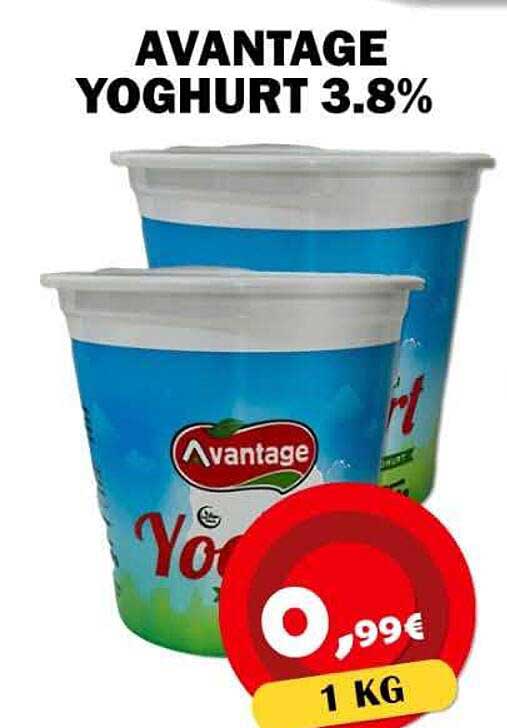 AVANTAGE YOGHURT 3.8%