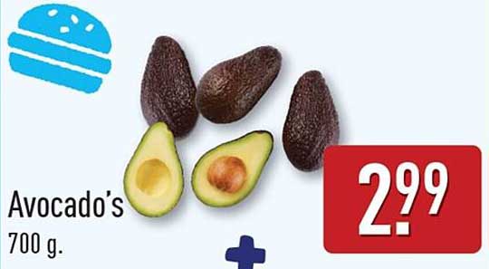 Avocado's 700 g.