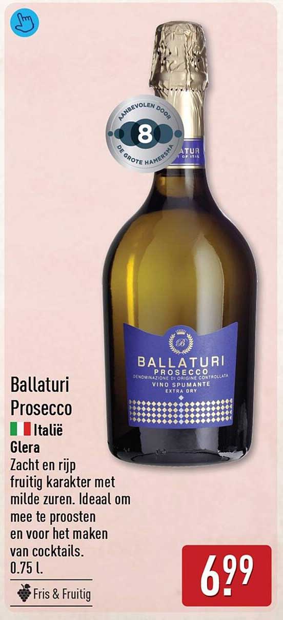 Ballaturi Prosecco Italië Glera