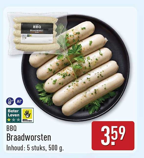 BBQ Braadworsten