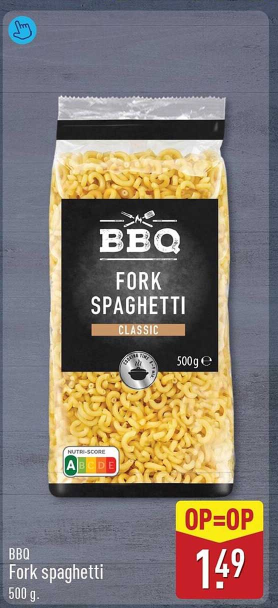 BBQ Fork spaghetti Classic 500 g