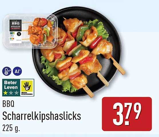 BBQ Scharrelkingshaslicks