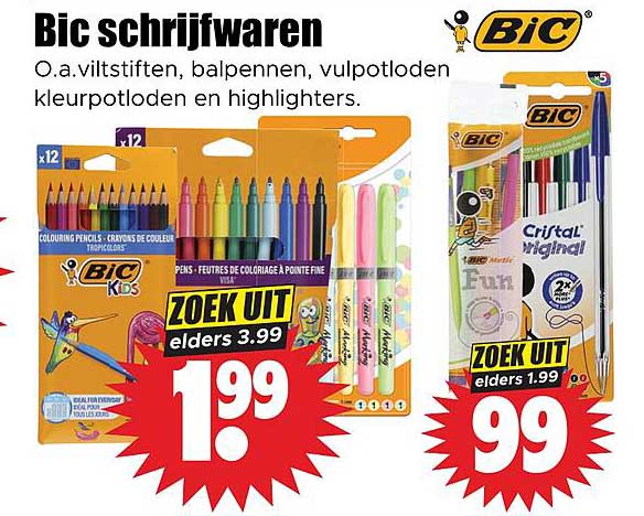 Bic schrijfwaren