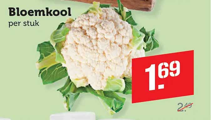 Bloemkool per stuk