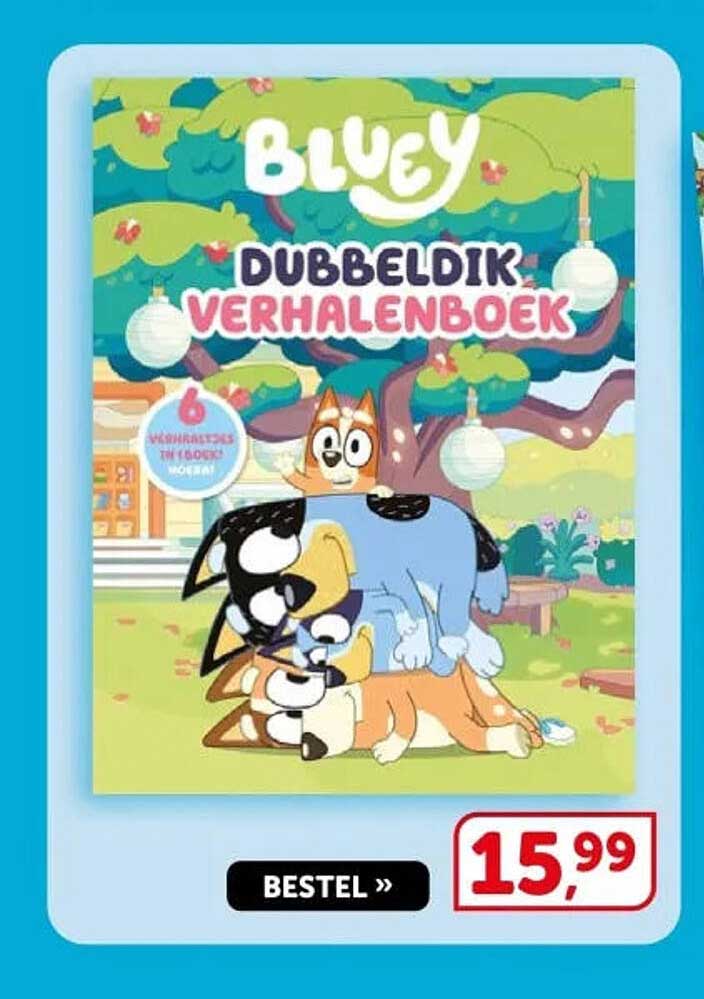 Bluey dubbeldik verhalenboek